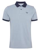 BARBOUR LYNMOUTH TIPPED POLO - LEAD image