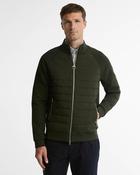 BARBOUR THORNTON QUILTED ZIP THRU - SAGE