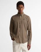 BARBOUR FINKLE TAILORED SHIRT - DARK SAND image