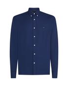 TH BT-DOBBY SF SHIRT - PREPPY NAVY image