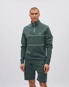DIESEL SIMON 1/2 ZIP SWEAT - MAYAN FOREST