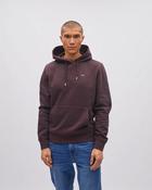 DIESEL SLATER HOODIE - DARK PRUNE