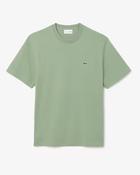 LACOSTE COTTON T-SHIRT - THYME