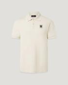 BELSTAFF TIPPED POLO - SILVER BIRCH image