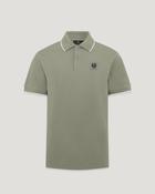 BELSTAFF TIPPED POLO - SAGE GREEN image