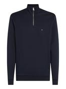 TOMMY HILFIGER ESSENTIAL INTECHNO 1/4 ZIP - NAVY