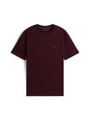 TH ESS SEASONAL REG FIT SOLID TEE - BURGUNDY