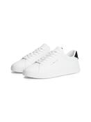 TOMMY HILFIGER COURT LTH DETAIL ESS - WHITE/BLACK/GOLD image
