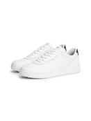 TOMMY HILFIGER BASKET CORE LEATHER - ECRU/OLIVE image