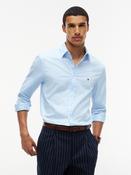 TOMMY HILFIGER FLEX DOBBY SF SHIRT - SWEET BLUE image