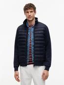 TOMMY HILFIGER MIX MEDIA ESS RWB STAND COLLAR - NAVY image