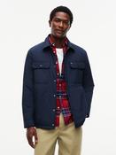 TOMMY HILFIGER PACKABLE LW SHIRT JACKET - NAVY BLUE image
