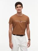 TOMMY HILFIGER TOMMY LOGO TEE - TIMELESS TAWNY image