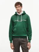 TOMMY HILFIGER TOMMY LOGO HOODY - GREEN