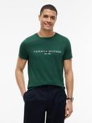 TOMMY HILFIGER TOMMY LOGO TEE - ORNAMENTAL GREEN image