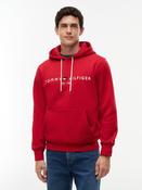 TOMMY HILFIGER TOMMY LOGO HOODY - MEDIUM RED