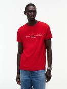 TOMMY HILFIGER TOMMY LOGO TEE - MEDIUM RED image