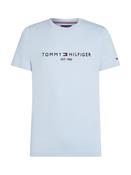 TOMMY HILFIGER TOMMY LOGO TEE - BREEZY BLUE