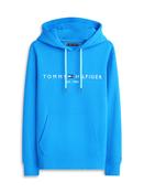 TOMMY HILFIGER TOMMY LOGO HOODY - BLUE ORBIT