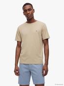 TOMMY HILFIGER SEASONAL ESS SLUB REGULAR TEE - BEIGE image