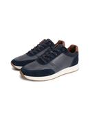 TOMMY HILFIGER DRESSY RUNNER SUEDE MIX - NAVY image