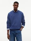 TOMMY JEANS REG S FLAG CREW - BASIC NAVY