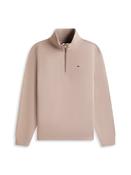 TOMMY JEANS REG FLEECE 1/4 ZIP - IVY MINK