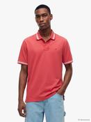 TOMMY JEANS REG TIPPED POLO - ANTHEM RED image