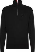 TH BT-PIMA ORG CTN CASHMERE ZIP - BLACK