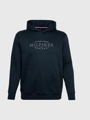 TH BT CURVE LOGO HOODY - NAVY