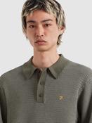 FARAH GATEACRE KNIT POLO - ROSEMARY image