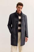 BUGATTI 24201 WOOL COAT 390-NAVY image