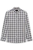 BUGATTI 28404F LS SHIRT - 60 TAUPE image