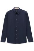 BUGATTI 28503F LS SHIRT - 390 NAVY image
