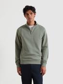 FARAH JIM 1/4 ZIP - TARRAGON GREEN