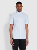 FARAH STRIPE SS BD - SKY BLUE image