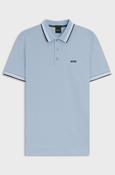 BOSS PADDY POLO - 450 LIGHT/PASTEL BLUE