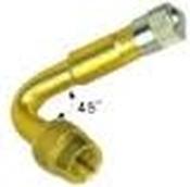 45 degree brass extension