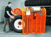 All-in-one HD inflation pit stop - Tyre inflation cage