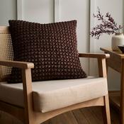 Bobble Cushion in Chocolate 55 x 55cm image