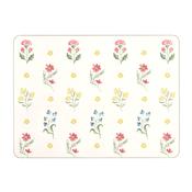 Boho Floral Placemat 4 Pack in Multicolour