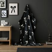Bows Throw in Monochrome 120 x 150cm image