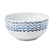 Catch of the Day Porcelain Bowl in Multicolour
