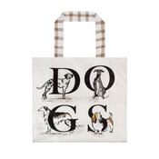 Country Dogs PVC Bag Small in Brown