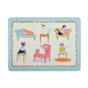 Cool Cats Placemat 4 Pack in Multicolour image