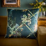 Cotswold Fantasia Dawn Cushion in Green 55 x 55cm
