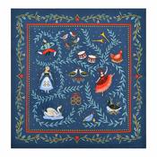 12 Days of Christmas Napkins 2 Pack in Blue