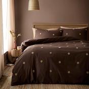 Dot Garden Duvet Cover Set in Chocolate image