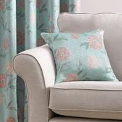 Dahlia Cushion in Duck Egg 43 x 43cm image