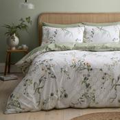Floral Trellis Duvet Cover Set in Green image
